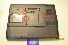 惠普高端工作站8730W/P筆記本升級內(nèi)置硬盤以及內(nèi)存教程圖！